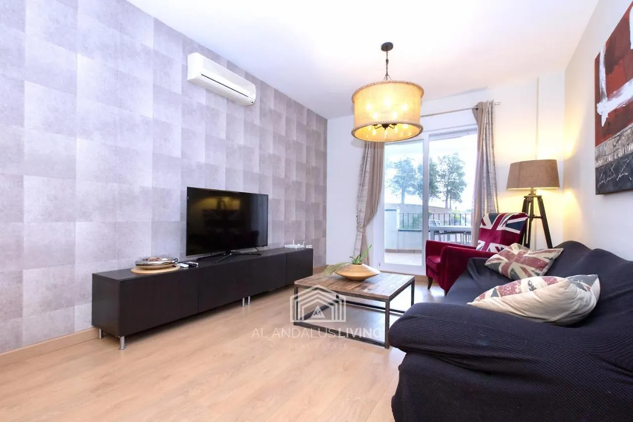 Frontline Golf Apartment In Riviera Del Sol With Interior And Exterior Pools And Tennis Court! Malaga 0*,  Spain